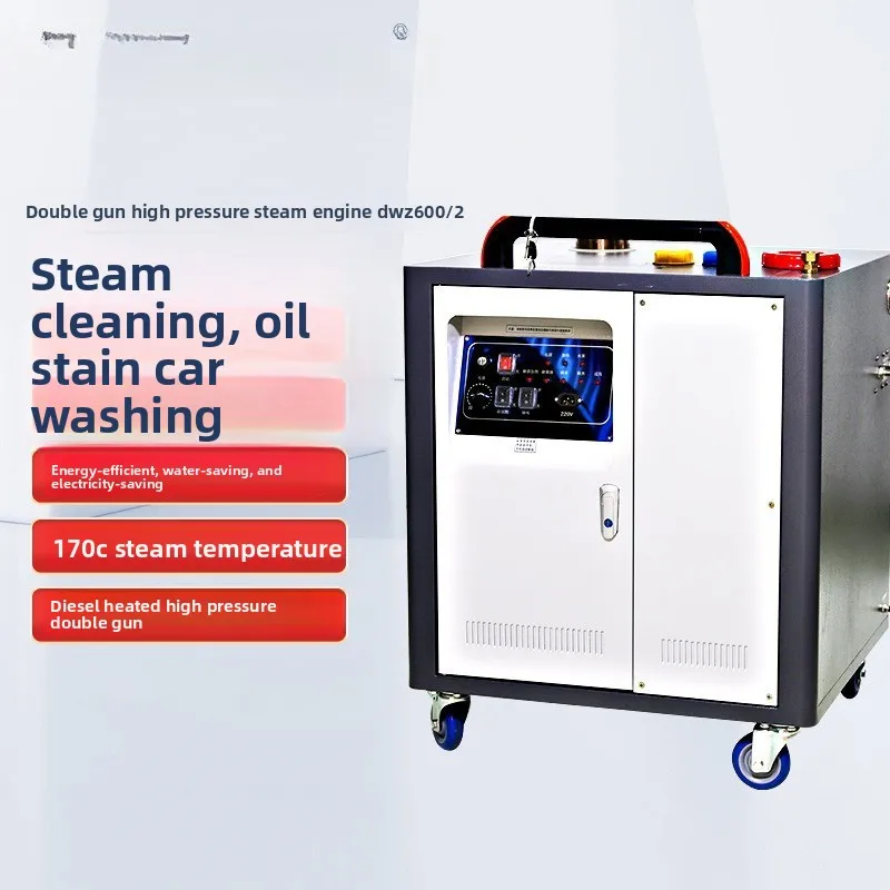 DWZ600/2 high pressure steam cleaner, industrial, high temperature steam car washing machine