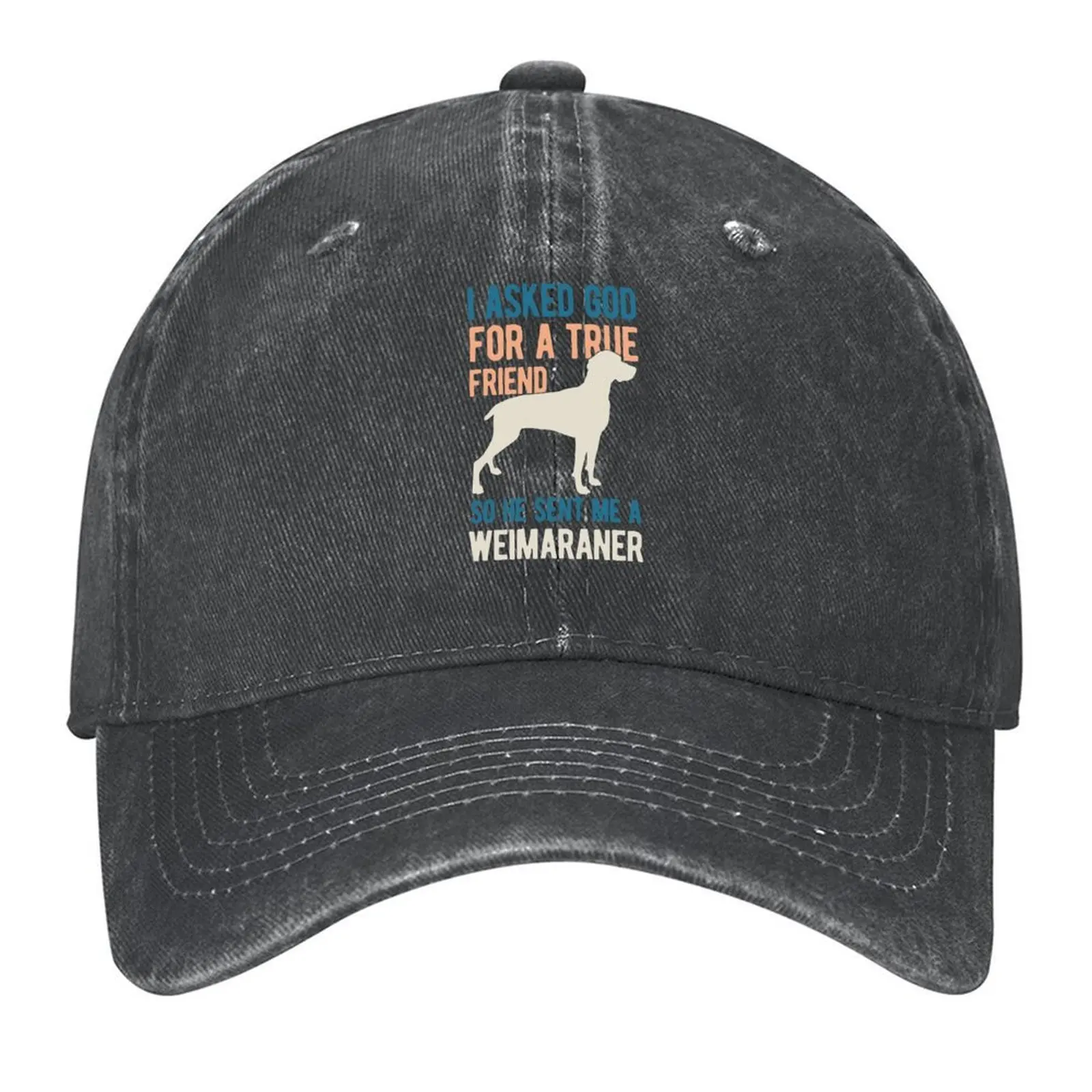 

Funny Weimaraner Dog Baseball Cap Fishing cap Luxury Brand Beach Outing hard hat Mens Caps Women's