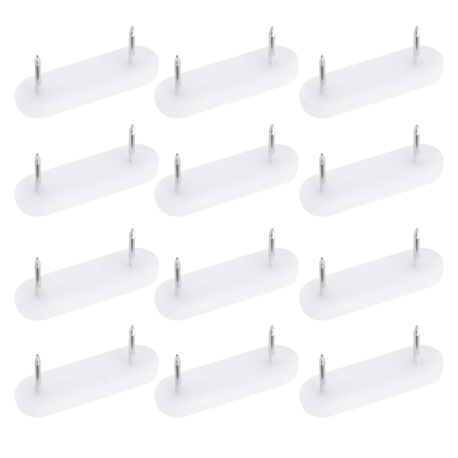 100Pcs Chair Foot Nails Furniture Glide Protective Pads Noise Proof Hardwood Vinyl Cement Floors Chair Foot Nail