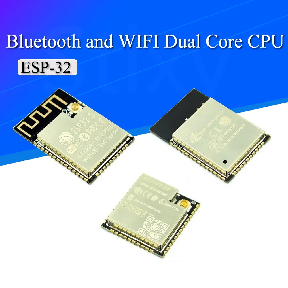 ESP-32S de ESP-WROOM-32 ESP32, ESP-32, Bluetooth y WIFI, CPU de doble núcleo con bajo consumo de energía, ESP32-S MCU