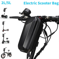 2L /5L Scooter Front Bag Waterproof Folding  Hard Bags Handlebar Hanging Bag  Accessories Bearing Qicycle