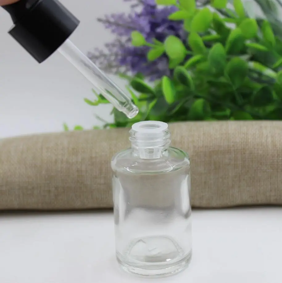 20ml30ml40ml50ml60ml glass dropper bottle lotion emulsion essential oil serum liquid toner toilet water skin cosmetic packing