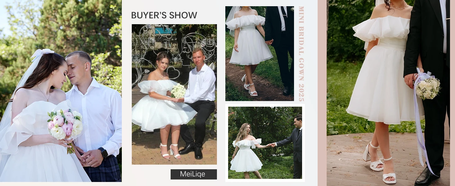 short bridal shower dress