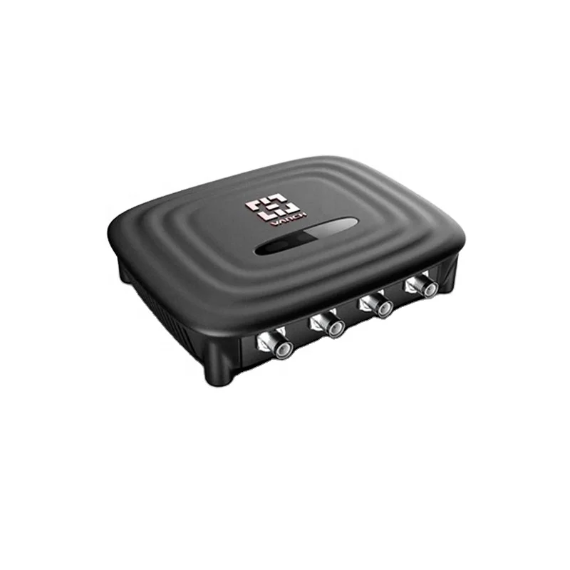 Vanch High Power 33dbm ISO18000-6C UHF RFID Reader with 4 Ports Long Range 860-960MHz Supports POE WIFI & GPIO