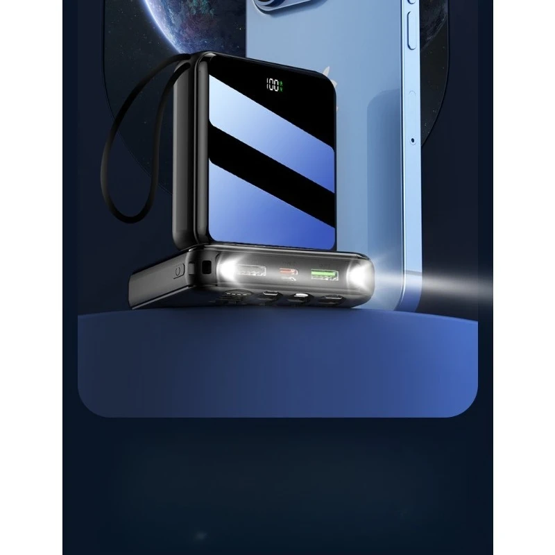 20000mAh New Fast-charging Power Bank Portable Mobile Power Supply