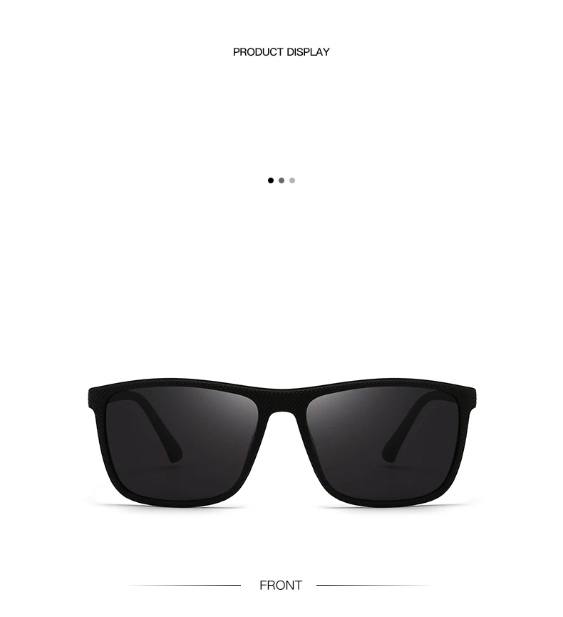 Polarisierte Sonnenbrille für Herren, Fahrer, Fahren, quadratisch, Fahren, Outdoor-Sonnenbrille, Sport-Sonnenbrille 3237 – Detail 8
