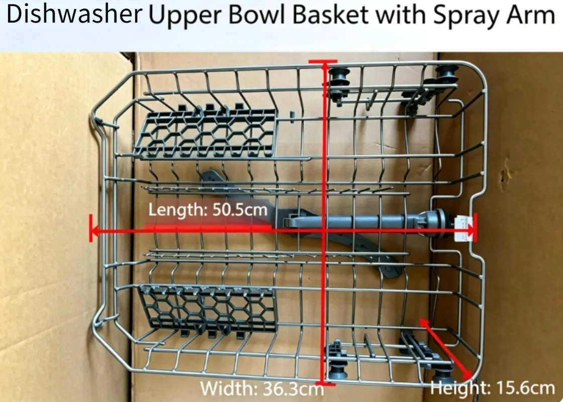 Dishwasher Lower Basket for WQP8-7602 10-Set Special Pull-Out Basket Accessories