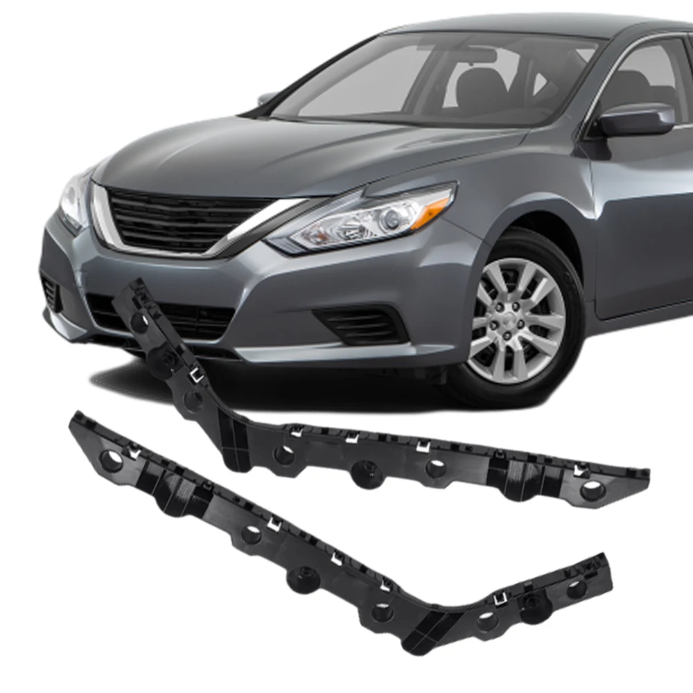 For Nissan Altima 2016 2017 2018 Rear Bumper Bracket Retainer Support Black Plastic Left and Right Replacement 85220-9HS0A