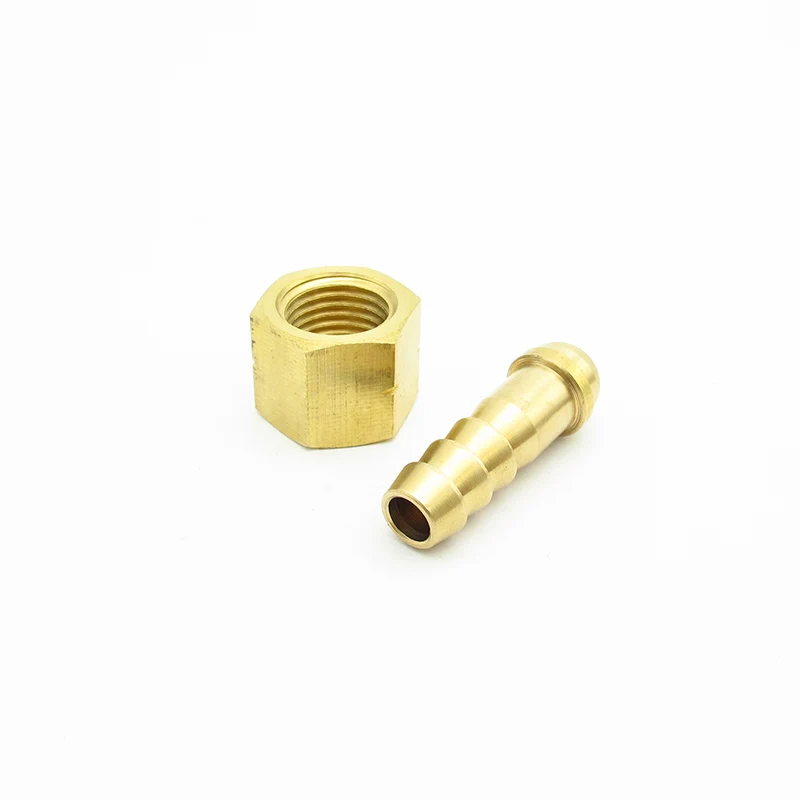 6mm 8mm 10mm Hose Barb x M10 M12 M14 M16 Metric Female Thread Brass Pipe Fitting Coupler Connector Adapter