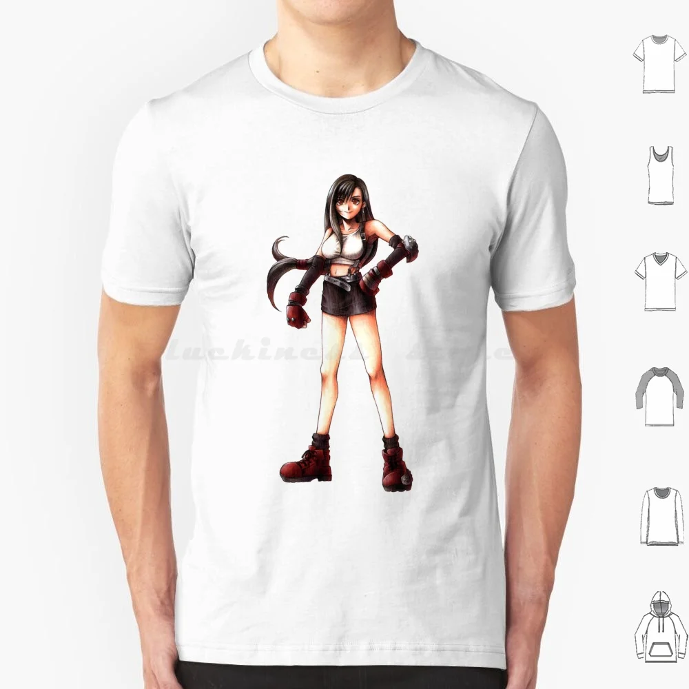 Final Fantasy Vii-Tifa T Shirt Men Women Kids 6xl Tifa Lockhart Tifa Lockhart Cloud Strife Cloud Strife Kuraudo Sutoraifu