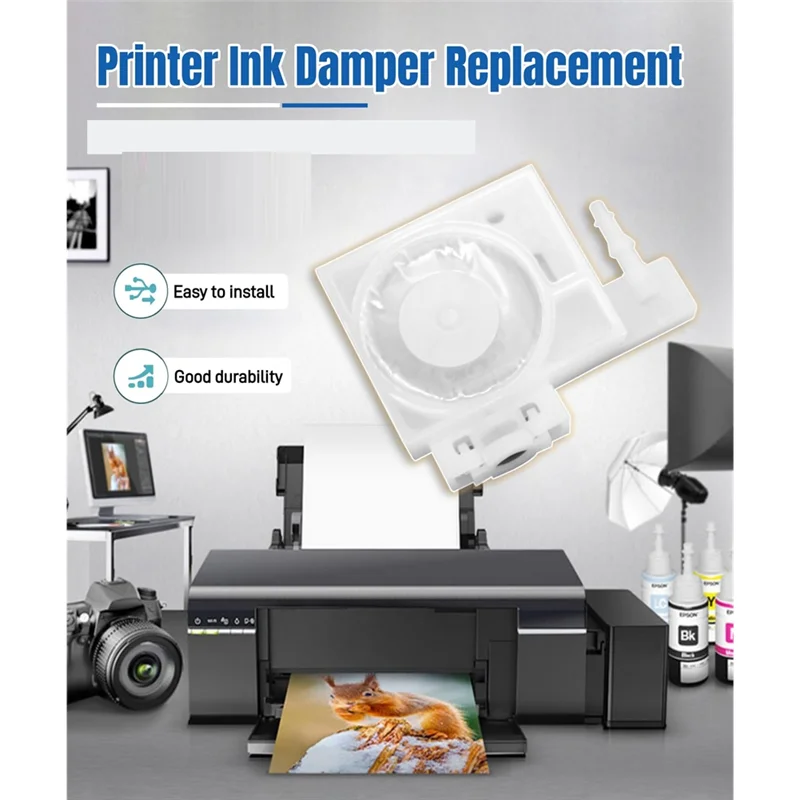 

AB13-4-Pack демпфер чернил принтера для Epson R1390 4 шт. Замена демпфера чернил принтера подходит для Epson R1390 демпфер чернил
