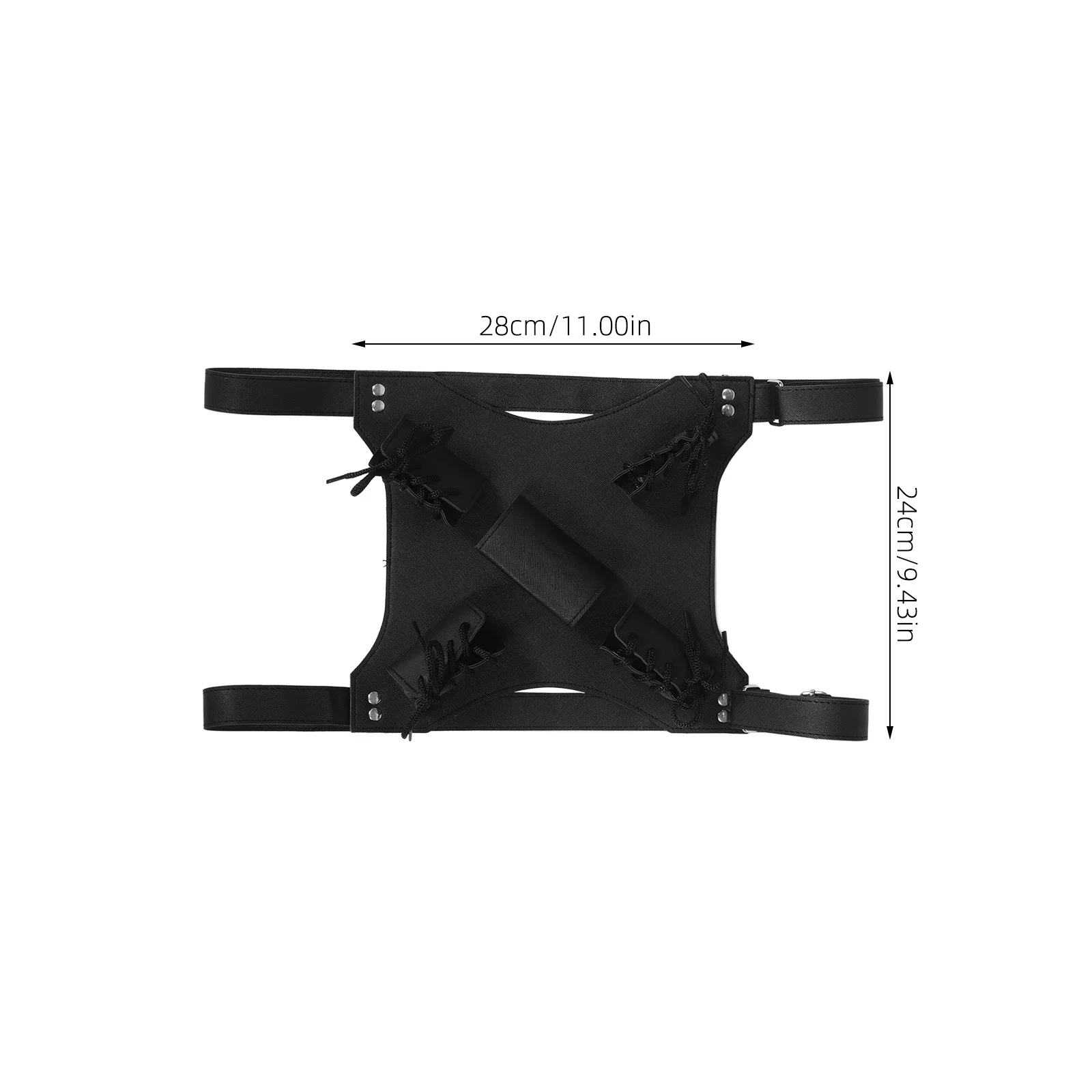 Double Shoulder Strap Adjustable Sword Holder For Back Medieval Cosplay Costume Viking Harness Renaissance Gear