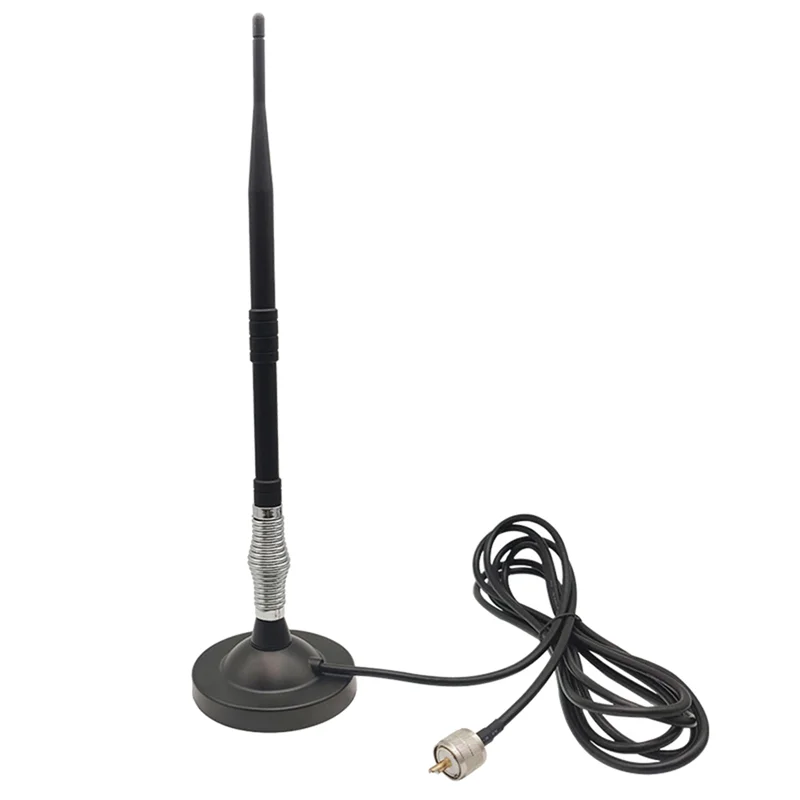 Walkie-Talkie Locomotive Station Radio Large Sucker Antenna UV Dual-Band Antenna