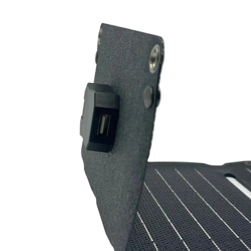 

Transportable Pliable Monocrystalline Photovoltaic Panel 10W 6V Dense Thin Plan For Outdoor Camping Hiking Crisis Power D2RD