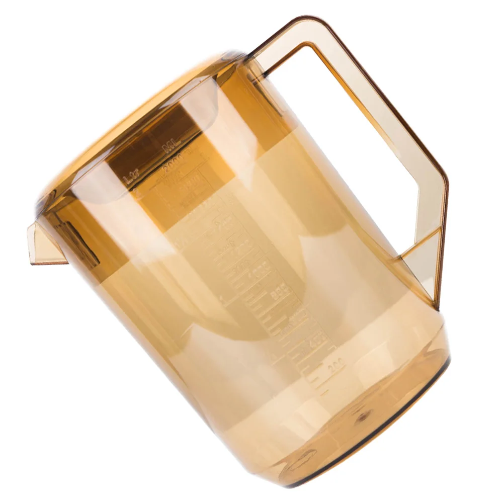 

Cold Water Jug Plastic Kettle Large Opening Easy Refill Clean Heat Resistant Lid Design PC Material Cold Kettle Juice