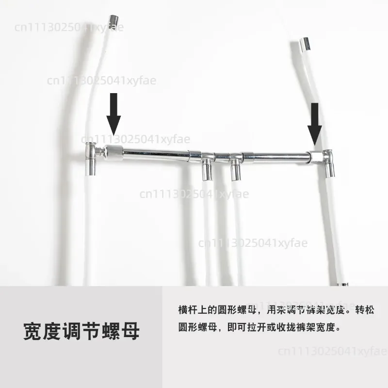 Four Bar Multi-purpose Pants Display Rack Invisible Garment Hanger Clothing Shooting Prop