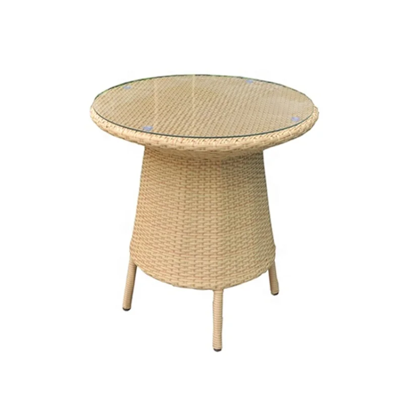 Outdoor Garden Dining Chair Sofa Set Rattan Patio Furniture for Courtyard Hotel Park-Versatile Hotel and Residential Use