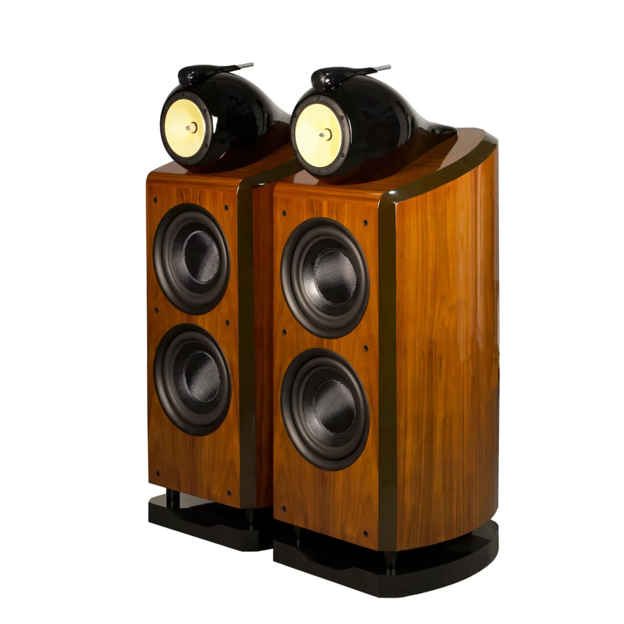 AVplay M10-BF 5TH Max Três vias Duplo 10 polegadas Woofer Alto-falante HiFi Mid-woofer 6.5''Sensidade 88dB Grande Woofer Forte 4ohm