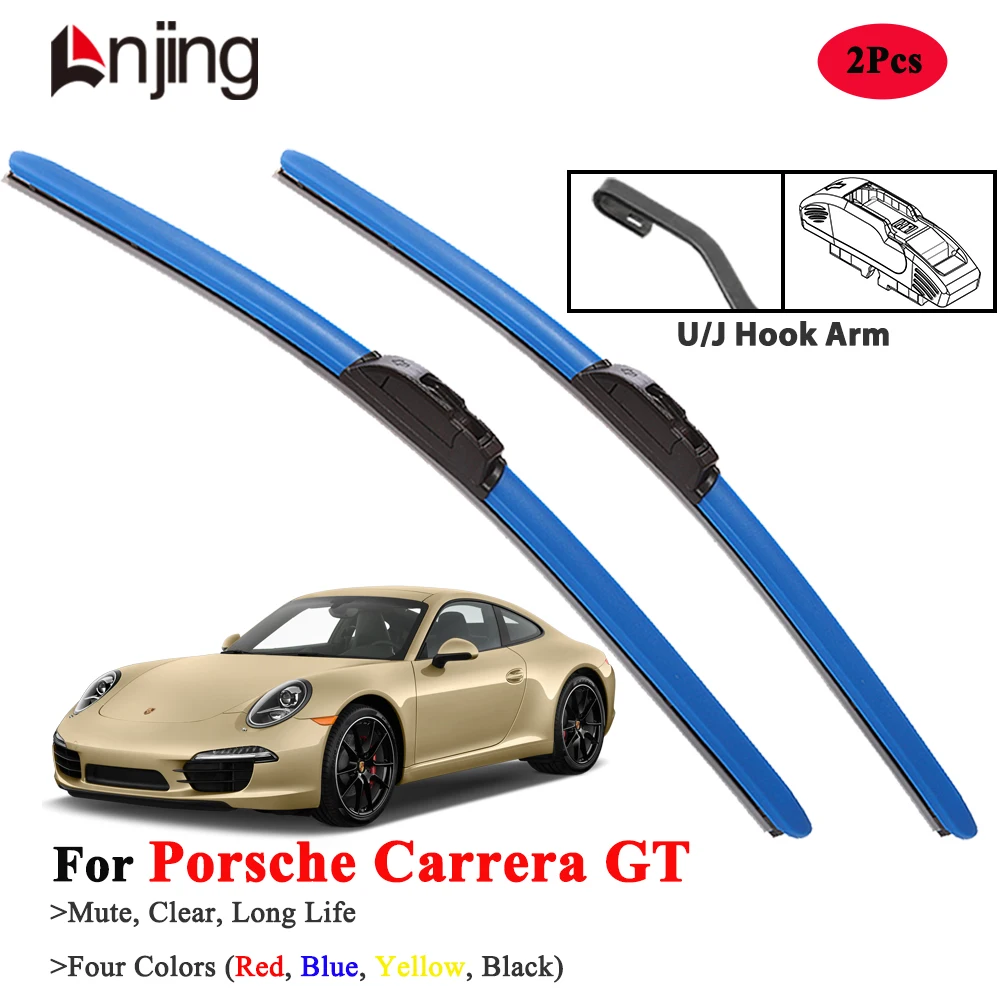 

LNJING Wiper Blades For Porsche Carrera GT 980 2003-2006
