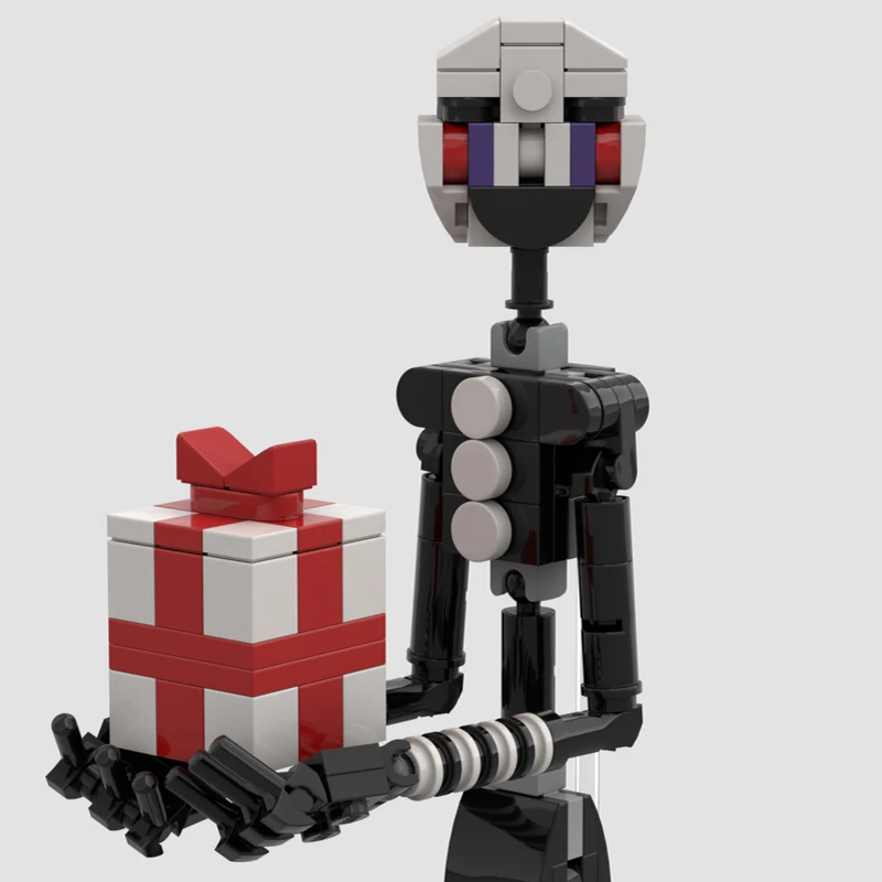 246pcs MOC The Puppet Five Nights Freddy S 2 Model Toy Building Blocks Construction Christmas Gifts Idea Kids Brick Education