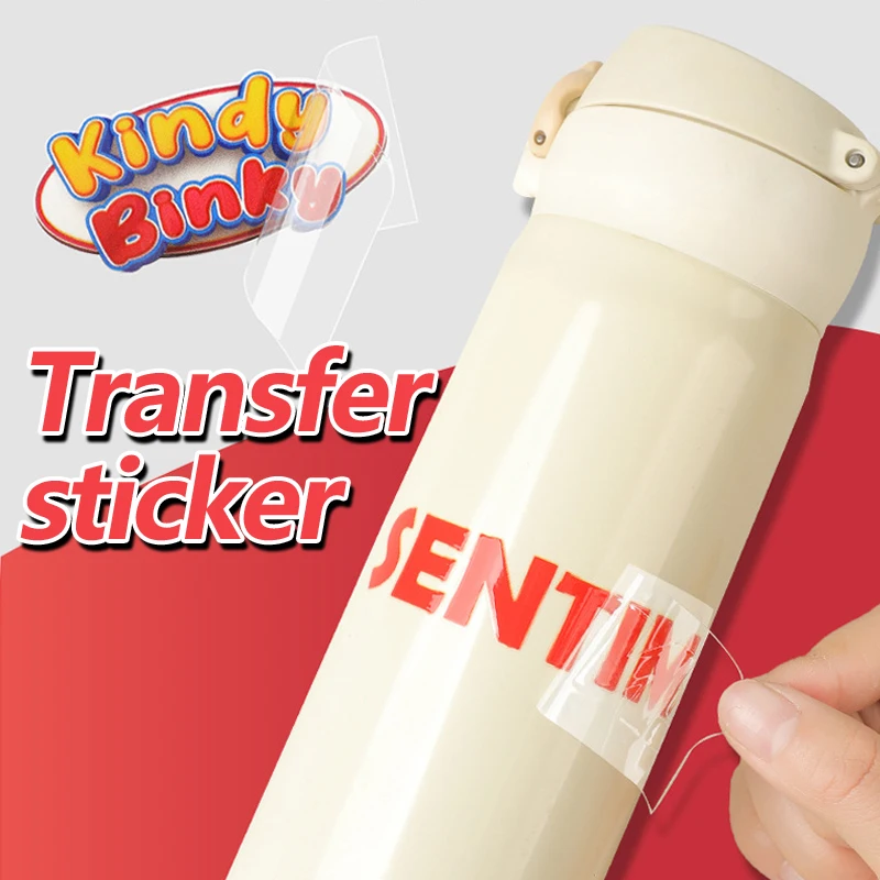 50PCS Custom DTF Transfer Stickers 3D UV Print  Personalized DIY Company Logo Crystal Self-adhesive Label On Bottles Packing box