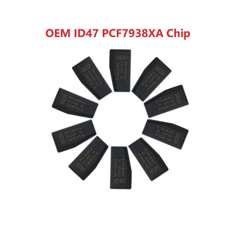 

AC08005 10 PCS ID47 PCF7938XA PCF7938 Car Key Transponder Chip ID44 Blank