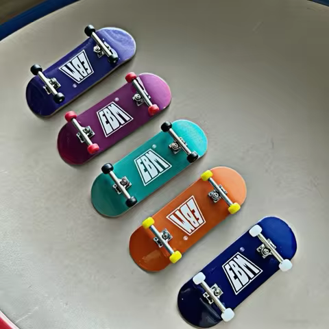 34mm Colorful Wood Fingerboard Complete Pro Maple Deck Tech Deck Trucks for Adults Tricks Gifts for Skater Teens Boys