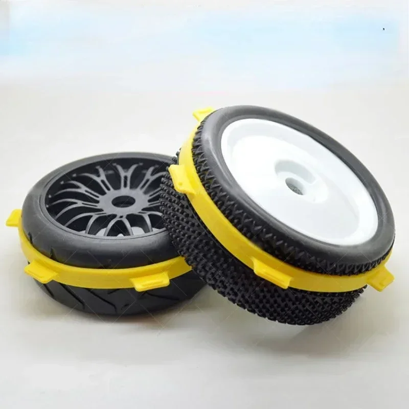 2PC Rubber Band Montage Lijmbanden Diameter 85mm voor RC Onderdelen 1/8 Buggy 1/10 Korte Cursus Truck accessoires Gereedschap