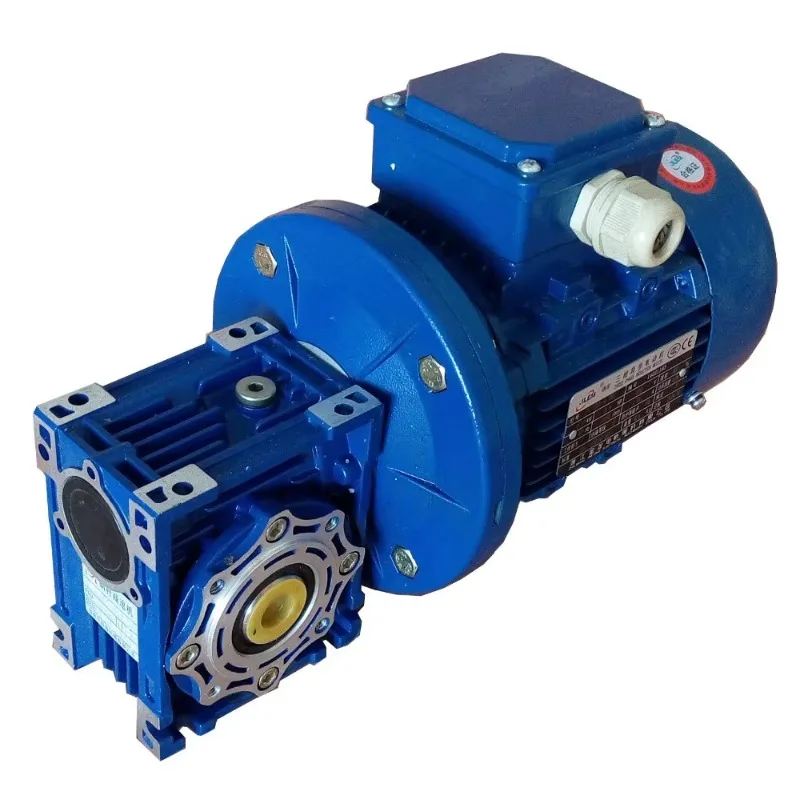 CE AC Electric Motor 3 Phase Asynchronous Nmrv Worm Gear Motor 1.1kw 1.5kw 2.2kw 3kw 4kw 5.5kw 7.5kw 11kw 15kw