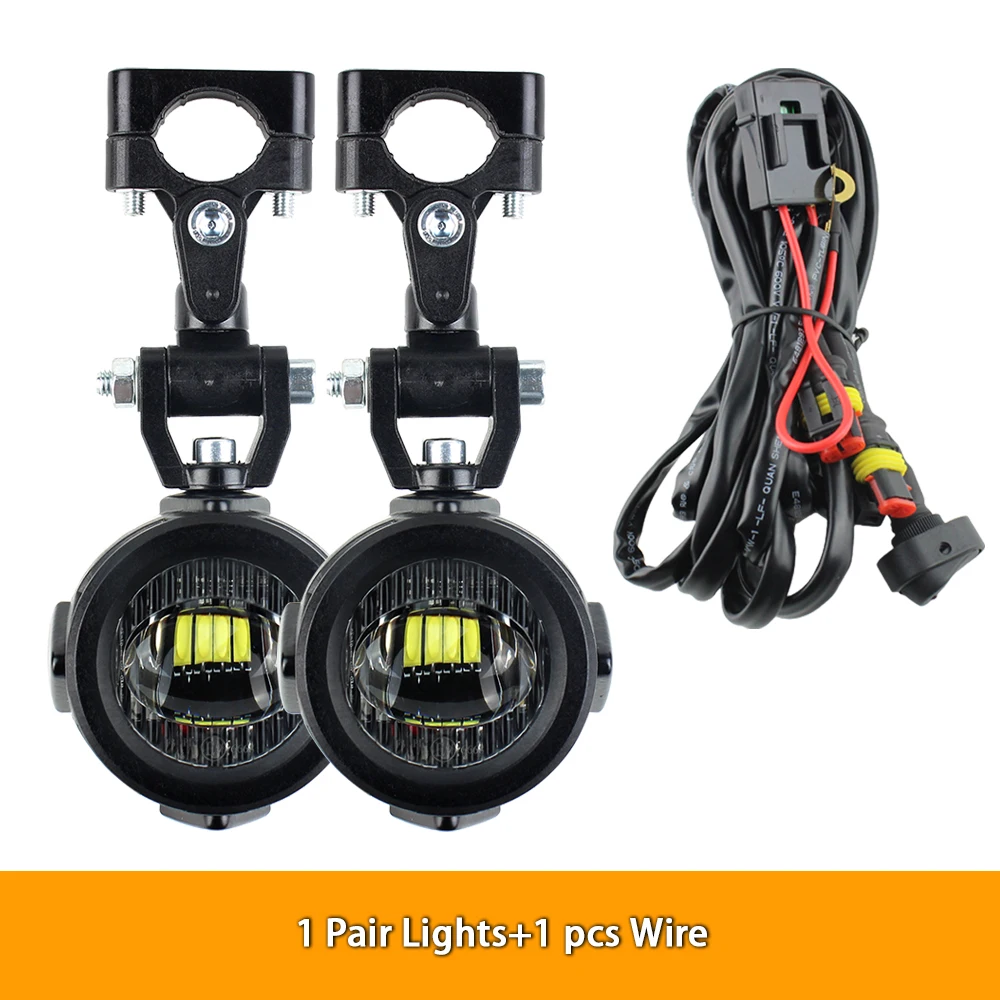 Upgrade Motorfiets mistlamp Extra Verlichting Helderdere Lamp 40W 6000K voor BMW R1200GS F800GS F700GS F650 K1600