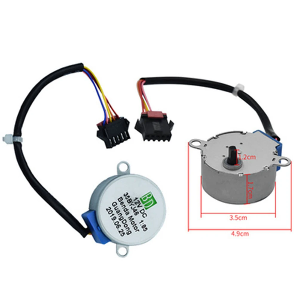1Pc ต้นฉบับ10HR Thermostat แบบซิงโครนัสมอเตอร์12V DC Stepper Motor 35BYJ46สำหรับ Midea แก๊สเครื่องทำน้ำอุ่นอุปกรณ์เสริม