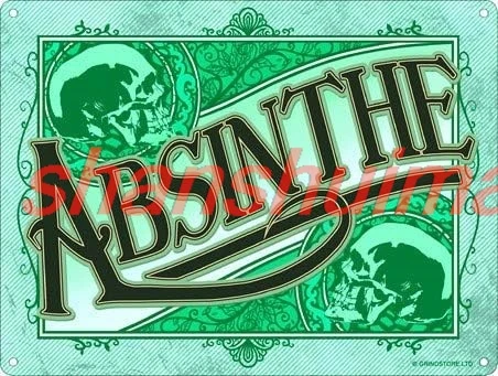 The Green Fairy Absinthe Mini Metal Tin Sign Posters Wall Decor 20cm x 30cm (8 x 12) ALIA