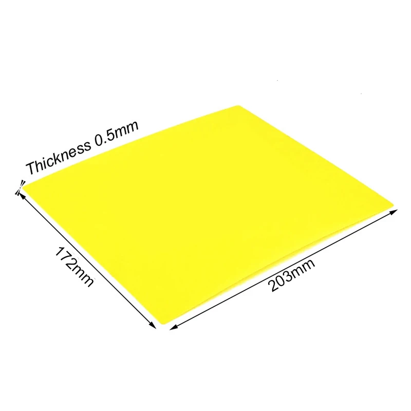 10/20 قطعة/المجموعة 3240 العزل الايبوكسي لوحة 0.5 مللي متر سمك 203*172 مللي متر مقاومة للحرارة العالية بطارية حزمة DIY بها بنفسك العزل ورقة