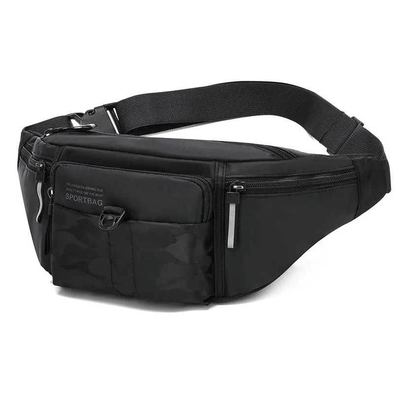 Men's And Women's Waist Bags Business Charges Large Capacity Bags Sports Multifunctional Crossbody Bags Chest Bags Sports Bag