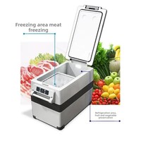 Alpicool Car Fridge Compressor Cooling 12V 24V Small Freezer Ice Box CF35/45/55L Air Conditioning Refrigeration Accessories