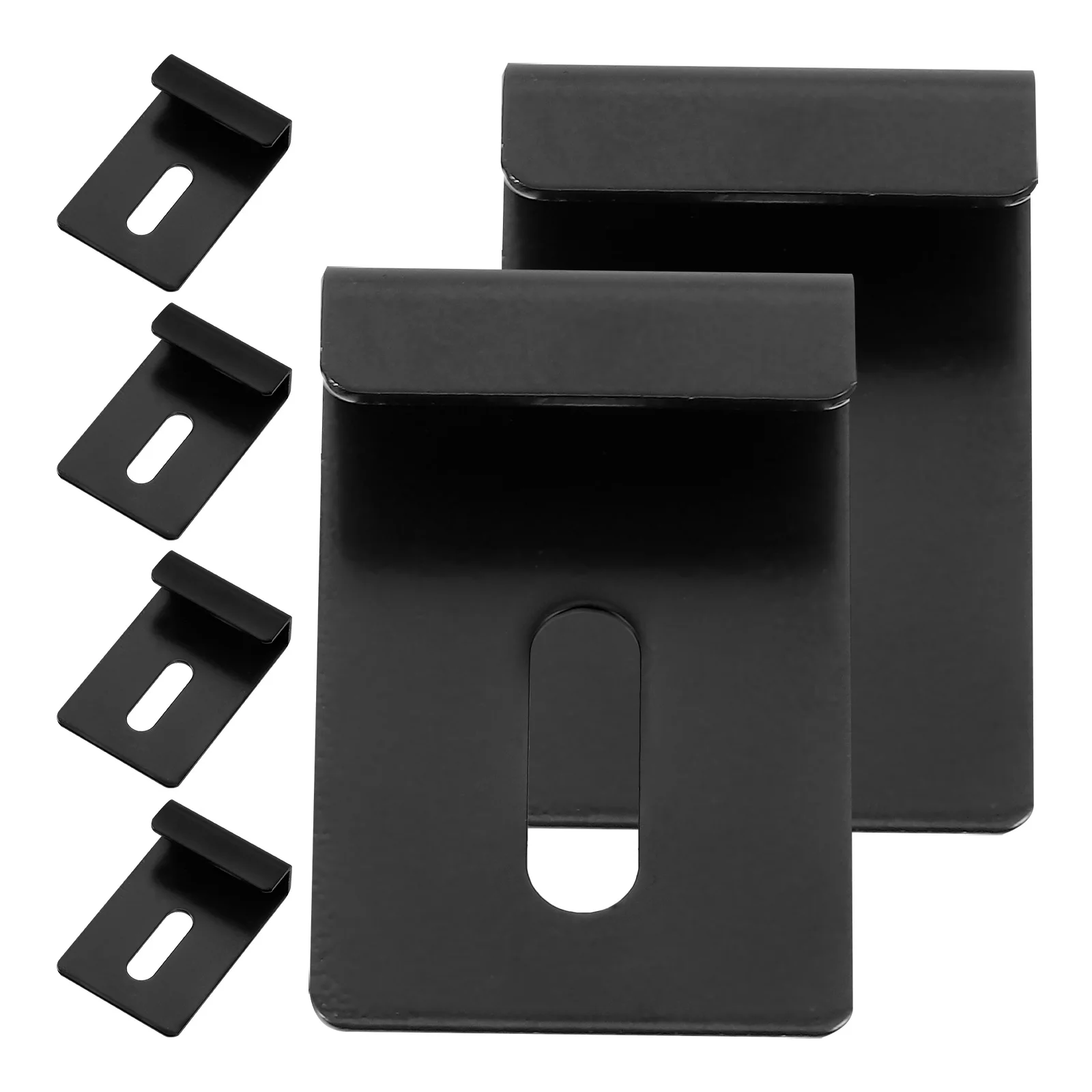 

6pcs Stainless Steel Mirror Clips Glass Holder for Wall Mounting Bathroom Bedroom Dressing Room Elevator Hardware Accessories