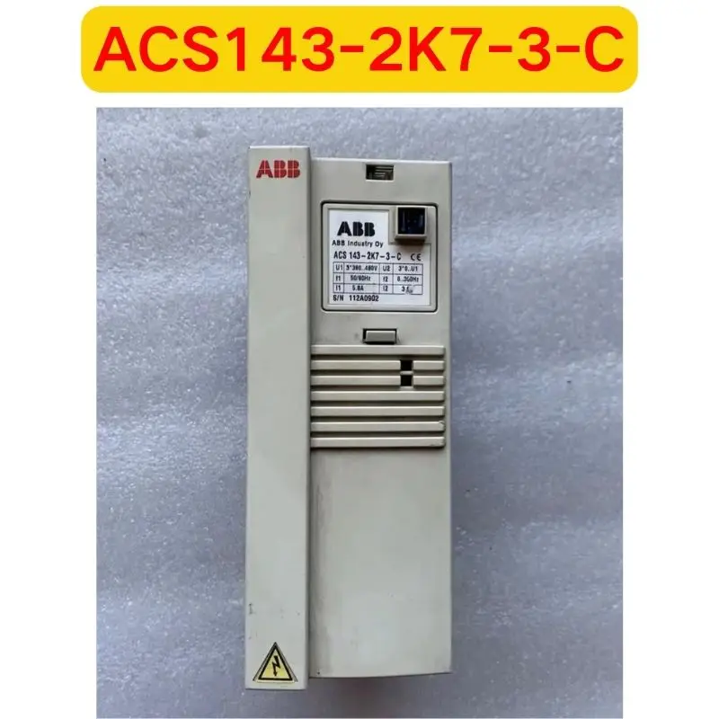 Used ACS143-2K7-3-C Frequency converter Function test OK