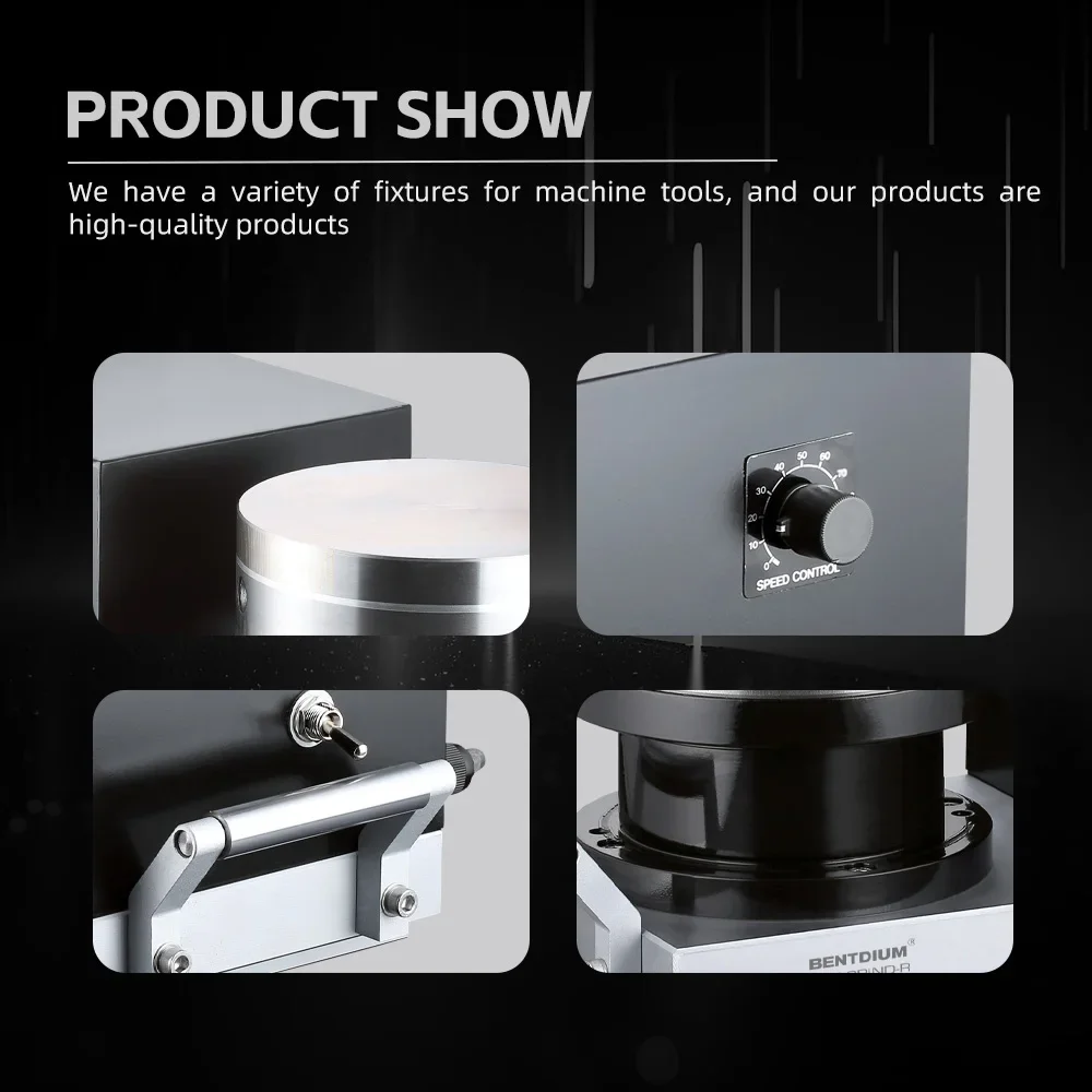 BENTDIUM Motor Verstelbare permanente roterende magnetische boorkop of freesmachine BTM-GR130