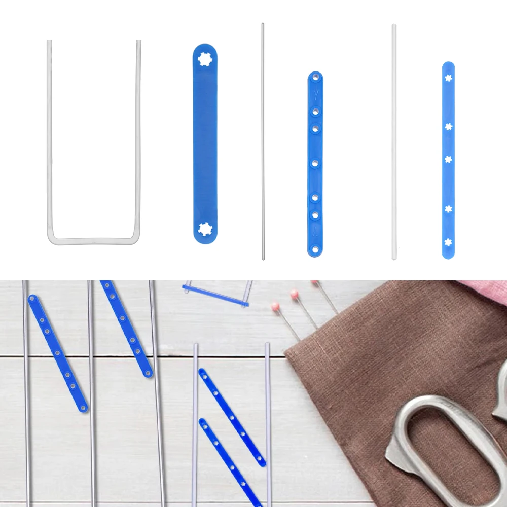 1pc Blume Gabel Stricken Gerät SKC Edelstahl Häkeln Webstuhl Kit DIY Handwerk Set mit Haken für DIY Kleidung stricken