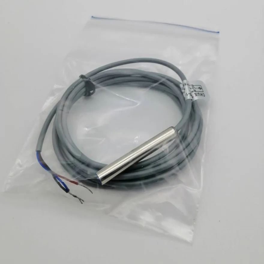 CHUX Cylinder Inductive Proximity Sensor NPN M6 Flush Type NO/ NC LJ6 IM6-1-DNA/NB 1mm Detect Distance Motion Approach Sensor Sw