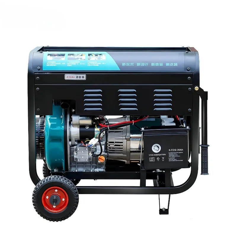 Top Selling Super Silent 6KW 7KW 8KW 9KW 10KW 12KW Soundproof Diesel Generator Set for Farm Use