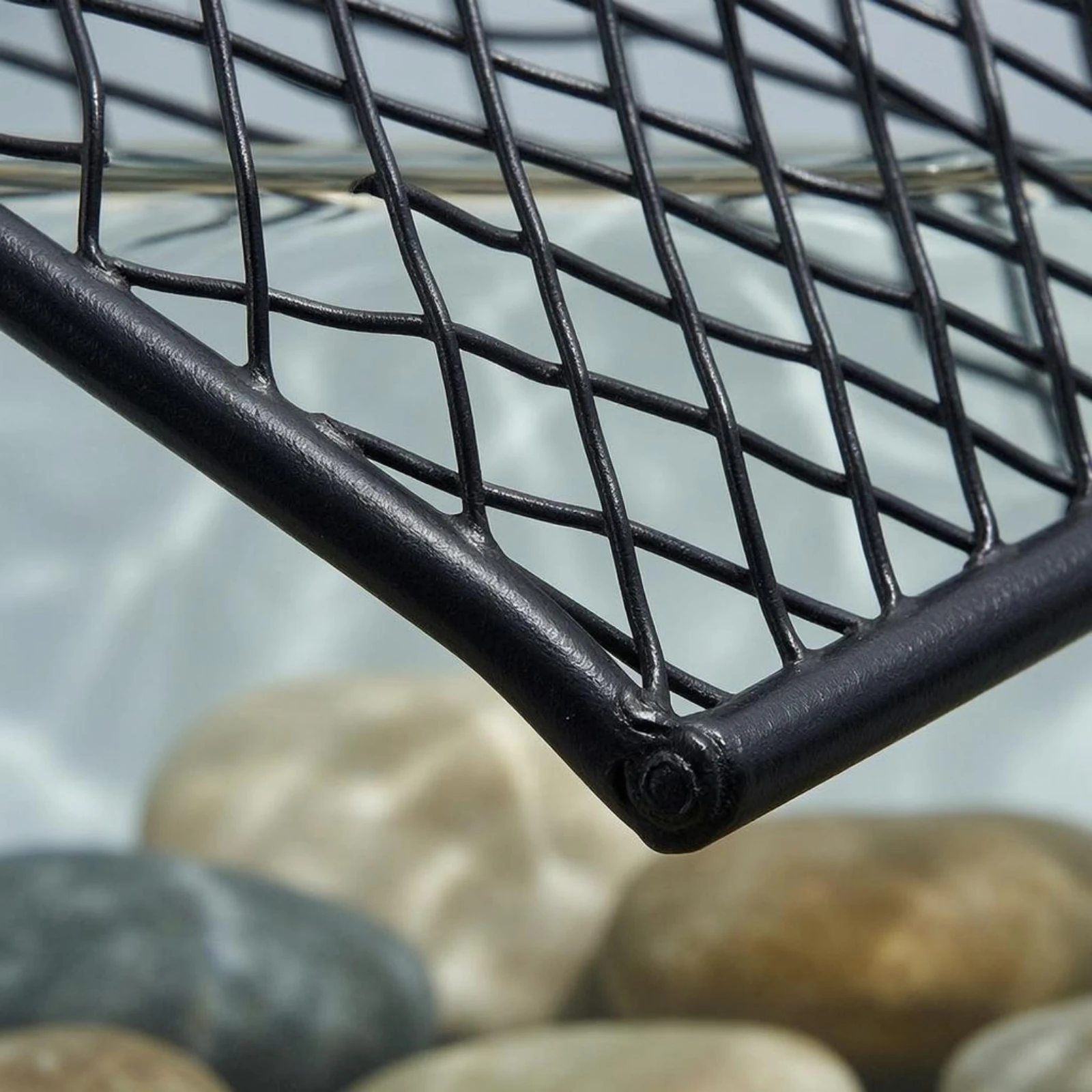 Rampe Inclinée pour Tortue, Plateforme de Basking en Treillis Métallique, Quai pour Tortue, Accessoire de Repos pour Aquarium et Terrarium