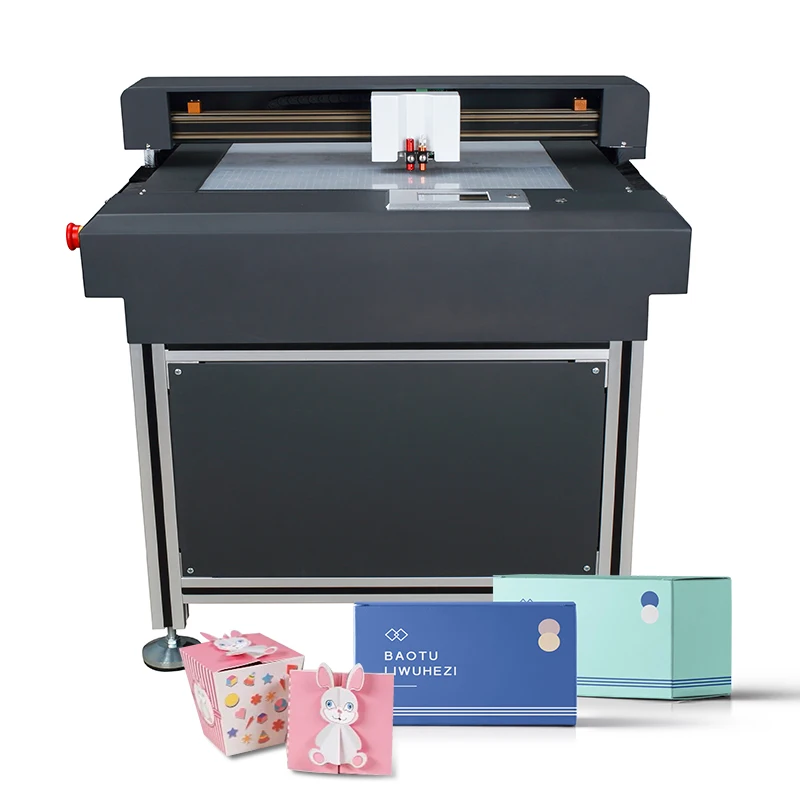 Hot Sales Box Carton Sticker Vinyl Cutter  Digital Plotterdigital Flatbed Cutting Plotter With Fast Delivery