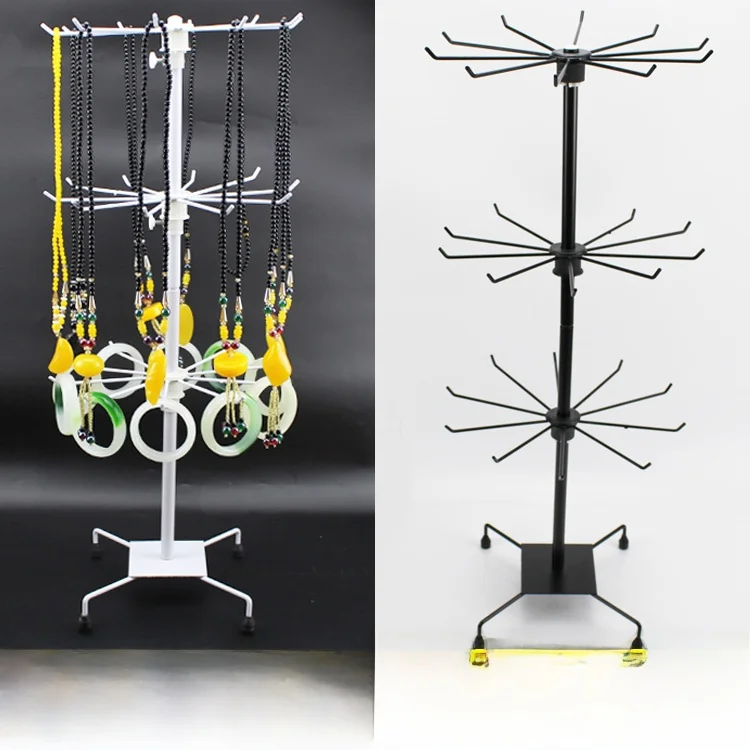 

Rotating Jewelry Display Stand Night Stall Nelace Earring Pendant Earring Small Accories Ra Faionable Storage Holder