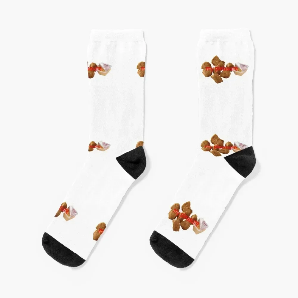 

Chick-Fil-A Nuggets Socks Rugby cute Socks For Men Women's