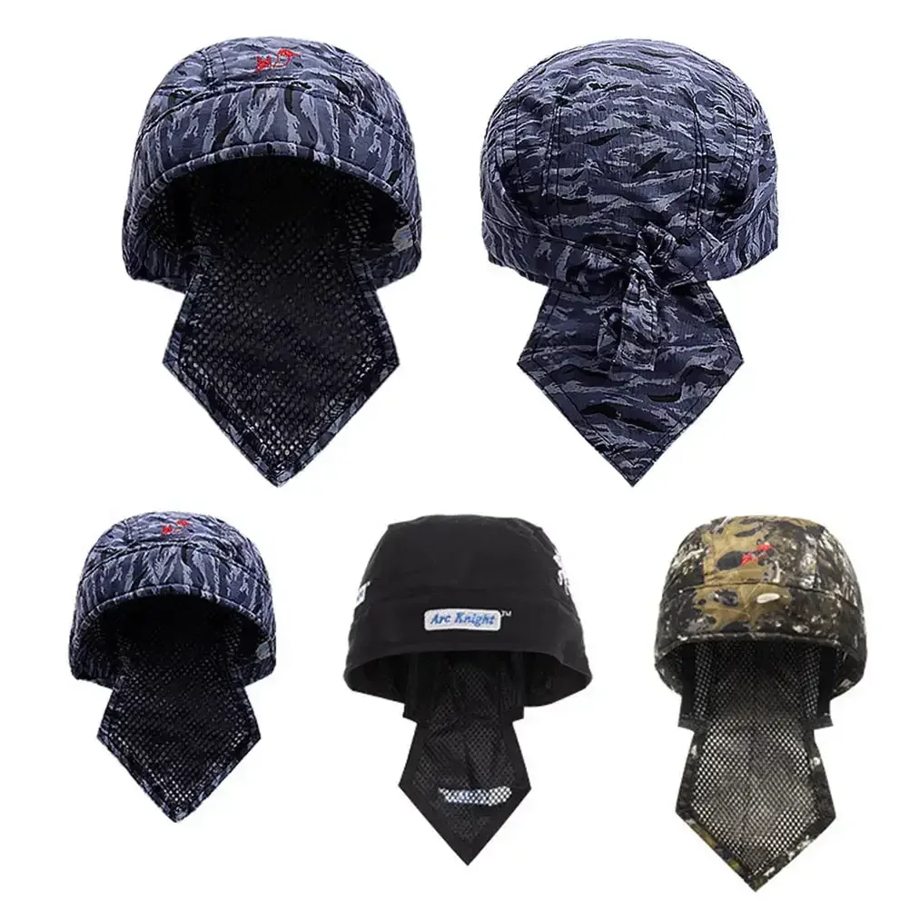 Anti-scalding Welding Hat Breathable Sweat Absorption Flame Resistant Welder Work Cap Welding Protective Hats Welder Protection