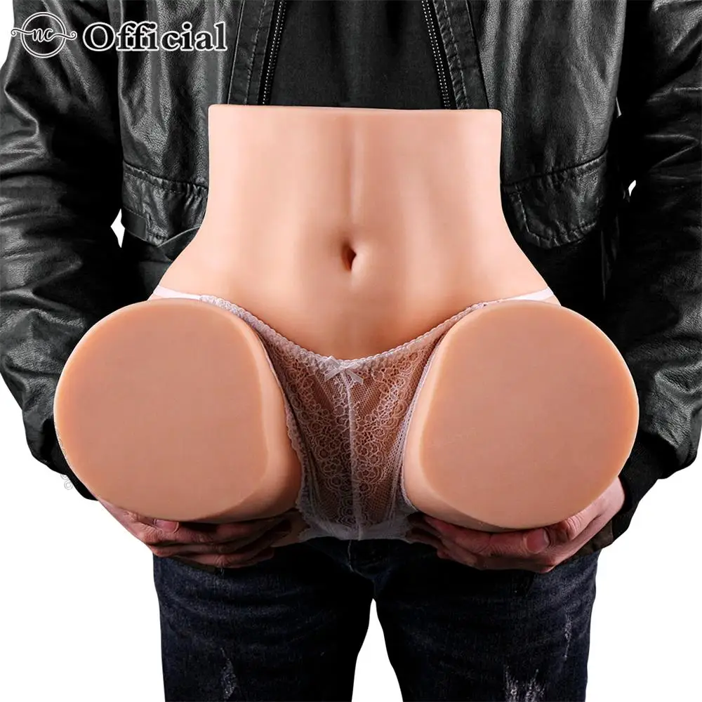 3D Big Ass Man Masturbation Artificial Vagina Mastubrator Men Adult Toys Male Masturbates Sex Doll Pussy Anus Supplies Realistic