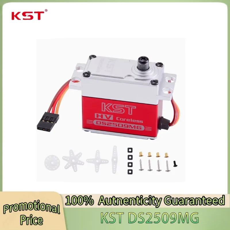 

KST DS2509MG Servo 28KG Digital Coreless 8.4V Full Metal Steering Servo For RC Car Truck