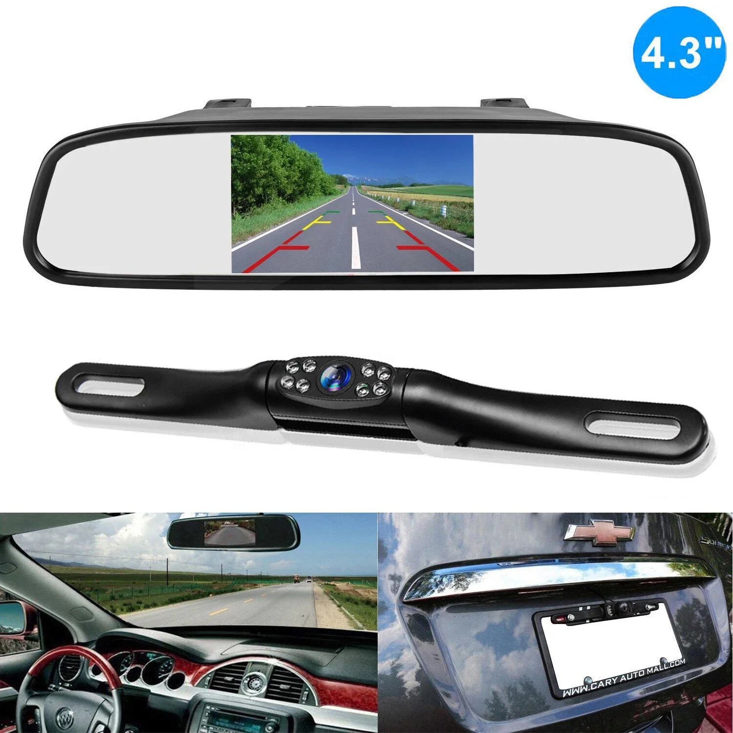 4.3" Lcd Monitor Ba…