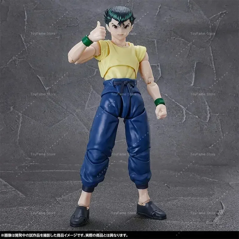 En Stock, Figura de Anime Bandai Shf YuYu Hakusho, Figura de Acción de Yuusuke Urameshi, Shf Younger Toguro, 100% Coleccionable, Regalo